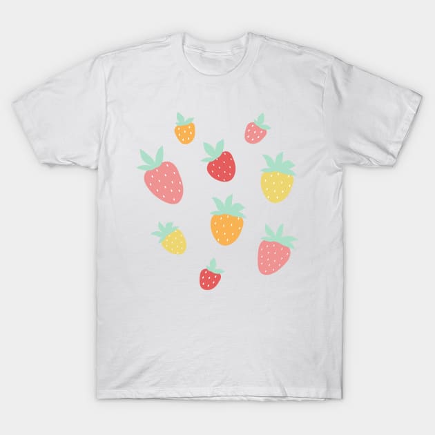 Strawberry Dot T-Shirt by Vaeya